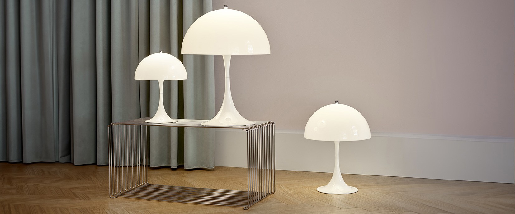 Group of Panthella Table Lamps 
