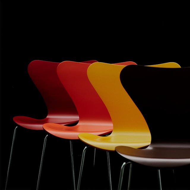Fritz Hansen Series 7™ Chair - Verner Panton 100 Special Edition