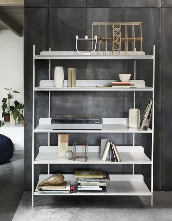 Muuto Compile Shelving System in white