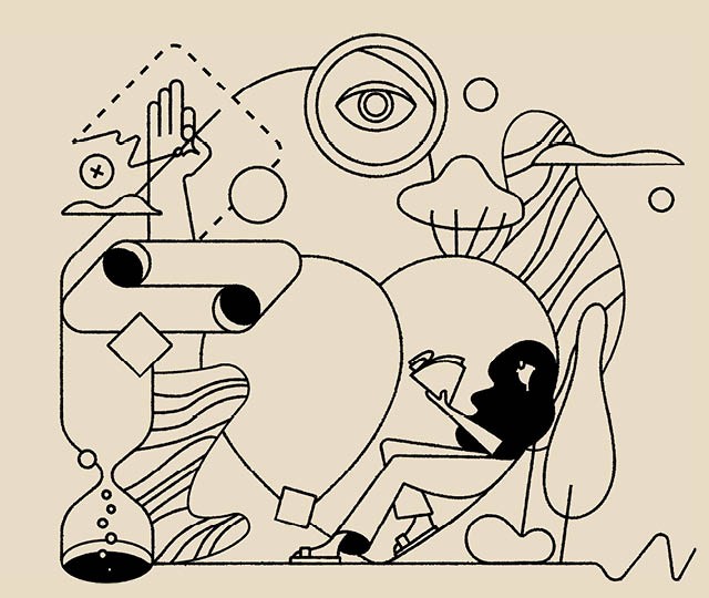 Illustration to demonstrate making sustainable choices