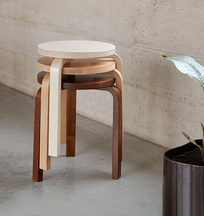 Design icon: Artek 60 Stool