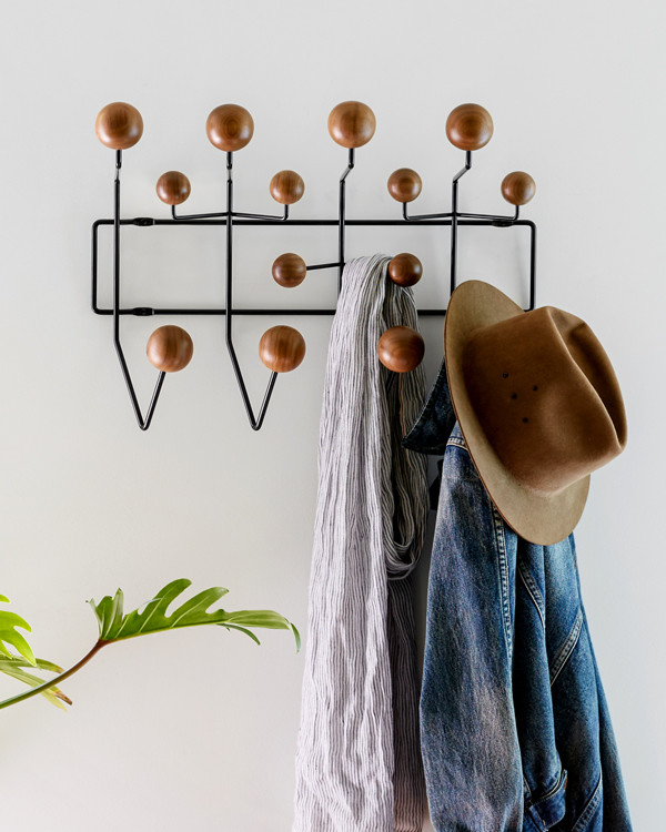 Vitra Eames Hang it All in Walnut & Chocolate