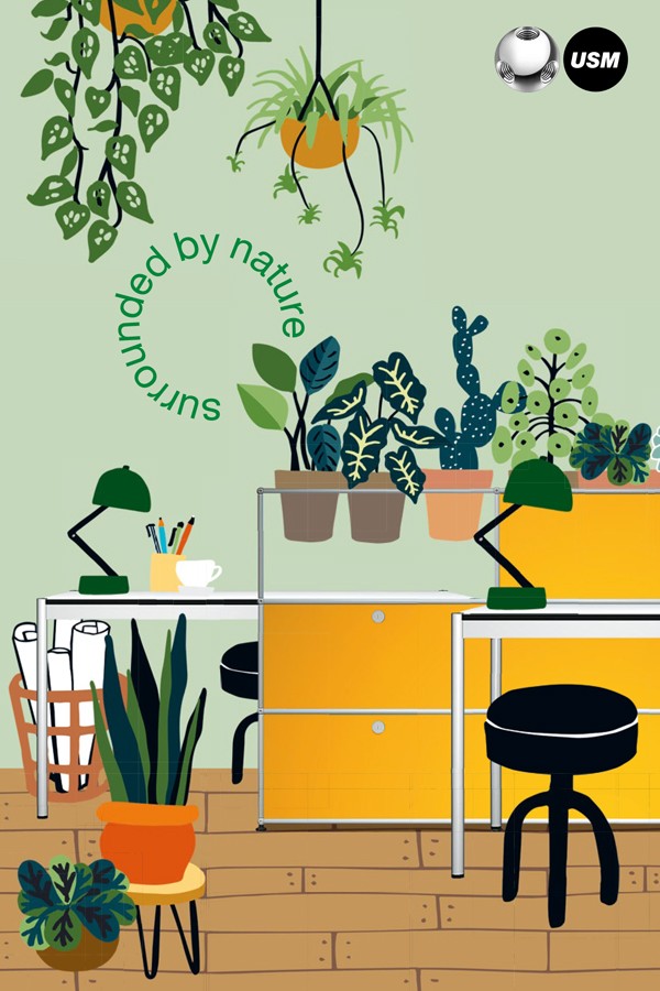 Illustration of USM Haller World of Plants - example solution
