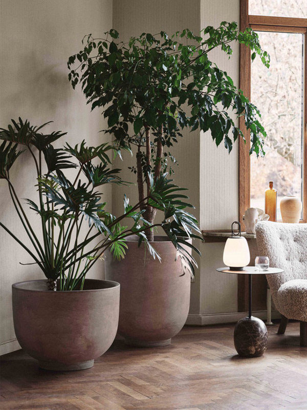 Set of 2 &Tradition Collect SC44 Planters indoors