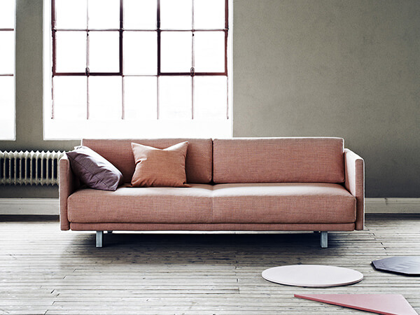 Softline Meghan Sofa Bed in Kvadrat Fabric