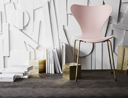 Jubilee edition of the Series 7 in soft pastel pink and gold