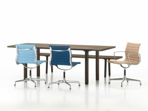 Vitra Wood Table Smoked Oak