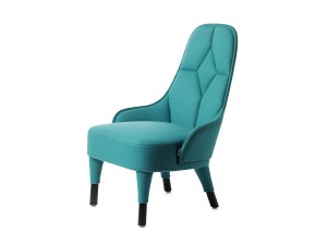 Gärsnäs Emma Easy Chair in Europost 2 Fabric