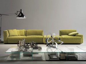 Cassina 271 Mex Cube Sofa