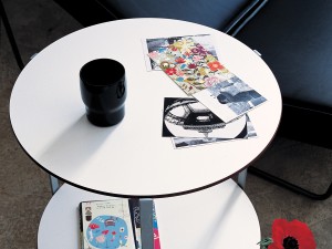 Zanotta 635 Giro Castor-mounted Table