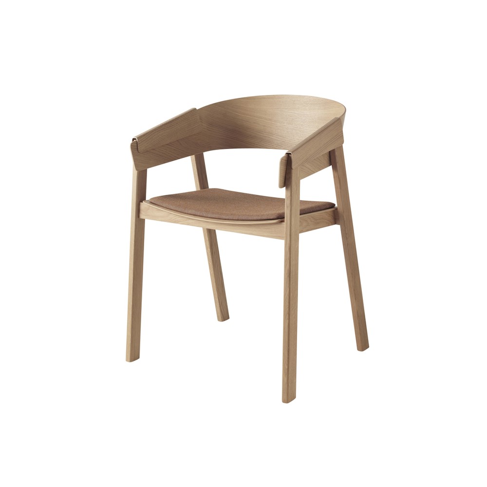 Buy the Muuto Cover Chair with Fabric Seat at nest.co.uk