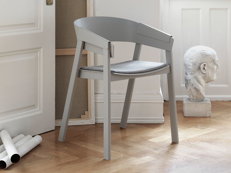 Buy the Muuto Cover Chair with Fabric Seat at nest.co.uk