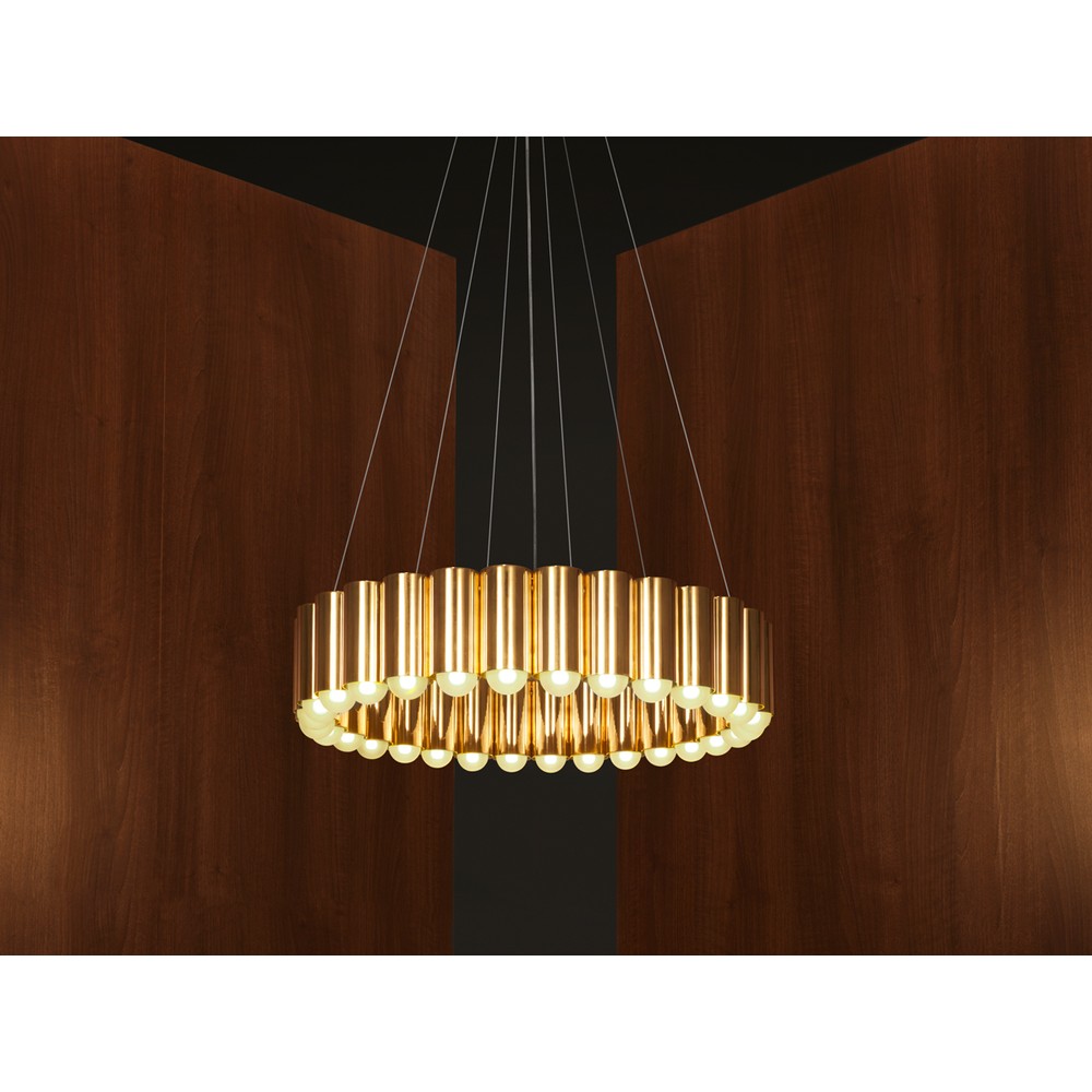 Buy the Lee Broom Carousel Brass Pendant Light at nest.co.uk