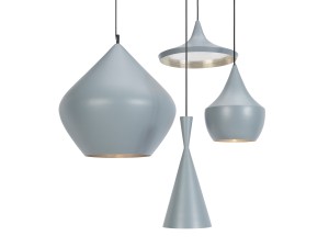 Tom Dixon Beat Light Tall - Grey