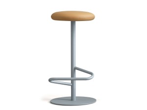 Massproductions Odette Bar Stool Silver