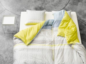 Hay Colour Block Bed Linen Yellow