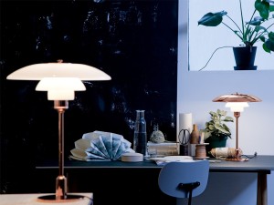 Louis Poulsen PH 3½-2½ Copper Table Lamp - Limited Edition