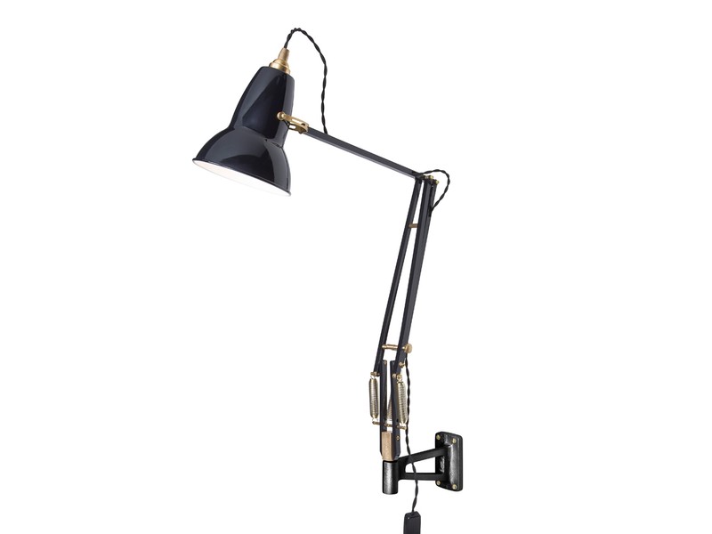 Buy the Anglepoise Original 1227 Brass Wall Mounted Lamp at nest.co.uk