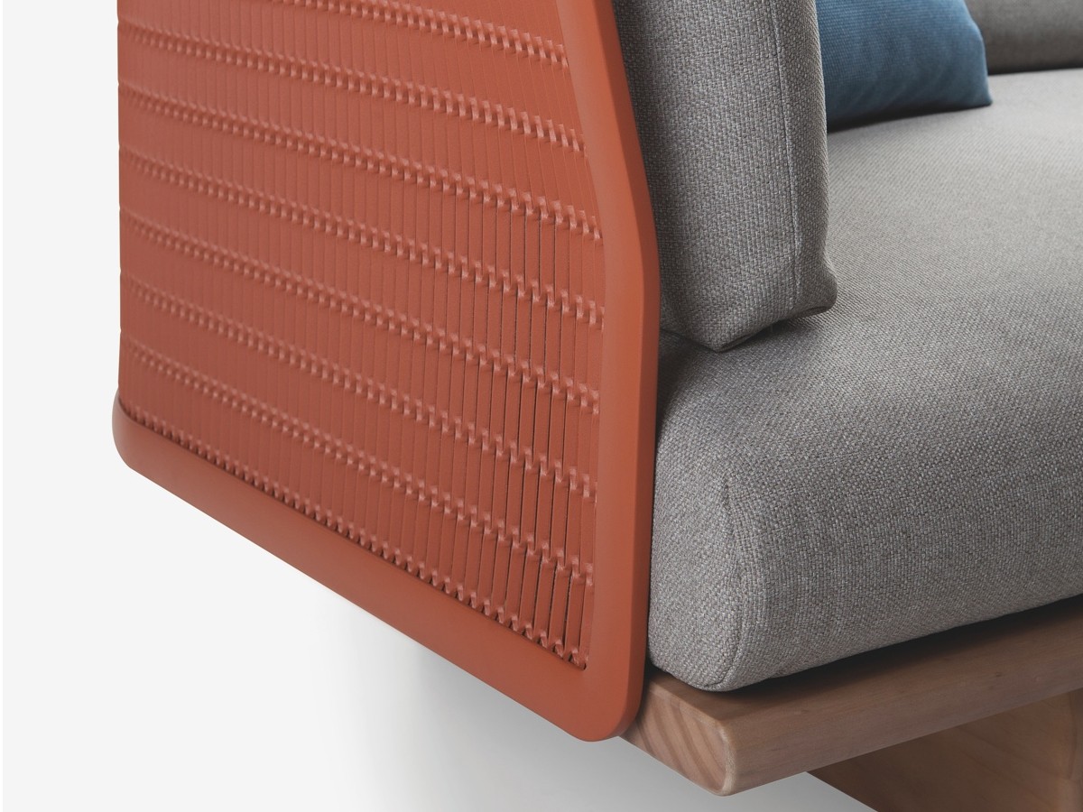 Buy the Kettal Mesh Three Seater Sofa at nest.co.uk