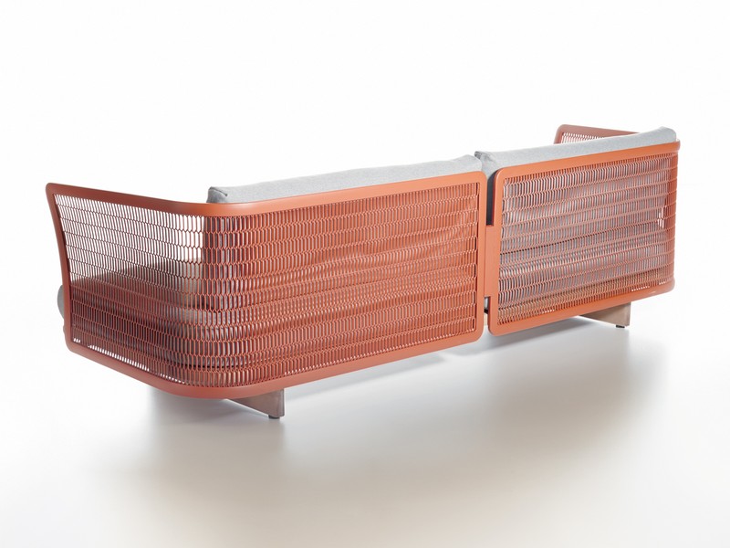 Buy the Kettal Mesh Three Seater Sofa at nest.co.uk