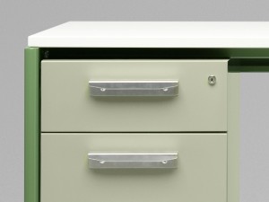 Vitra Prouve RAW Office Edition Bureau Métallique 3 Drawer