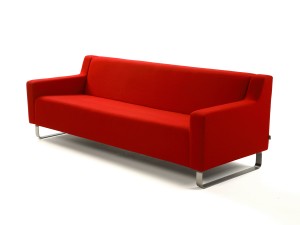 naughtone Silhouette Three-seater Sofa
