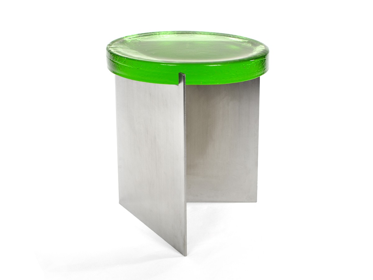 Pulpo Alwa I Side Table Chrome Base