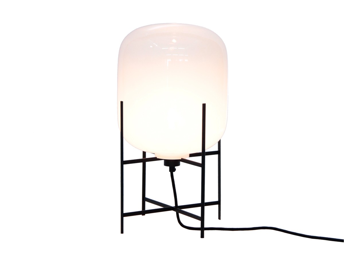 Pulpo Oda Small Table Lamp White Glass