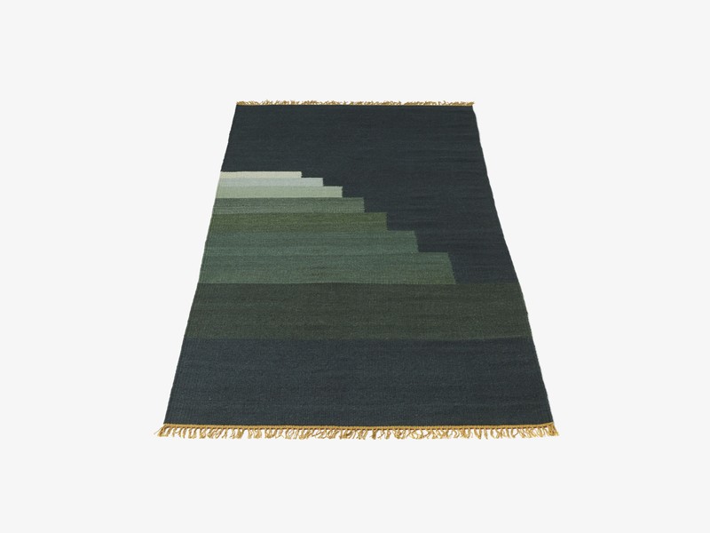 Buy the &Tradition Another Rug Green Jade at nest.co.uk