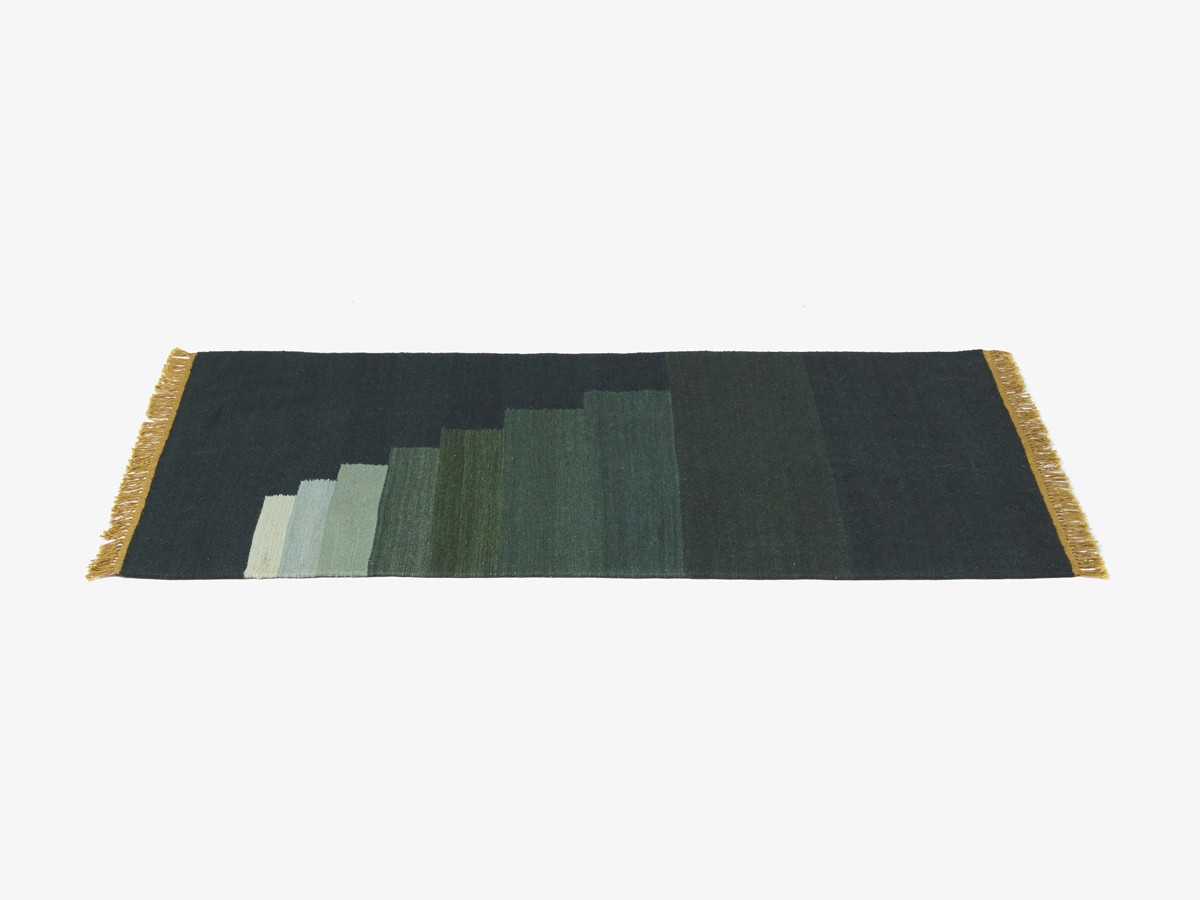 Buy the &Tradition Another Rug Green Jade at nest.co.uk