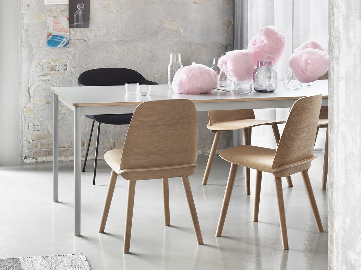 Buy the Muuto Base Dining Table Grey at nest.co.uk