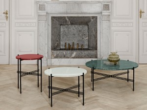 Gubi TS Side Table - Glass