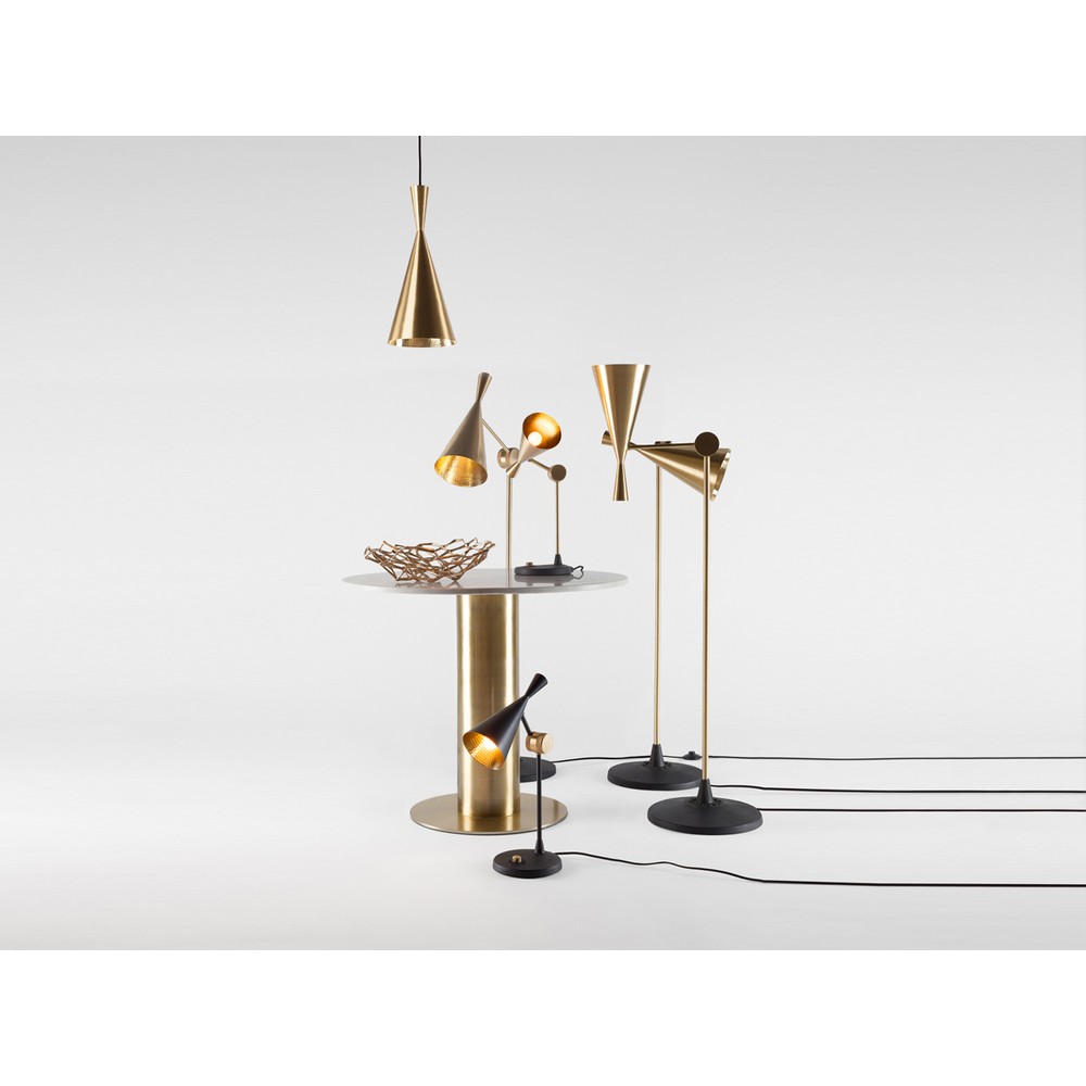 Buy the Tom Dixon Beat Floor Lamp Brass at nest.co.uk