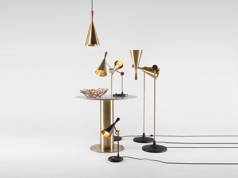 Buy the Tom Dixon Beat Floor Lamp Brass at nest.co.uk