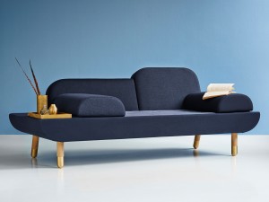 Erik Jorgensen EJ 123 Toward Sofa Blue