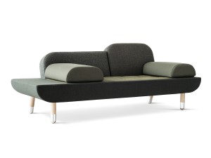 Erik Jorgensen EJ 123 Toward Sofa Green
