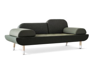 Erik Jorgensen EJ 123 Toward Sofa Green