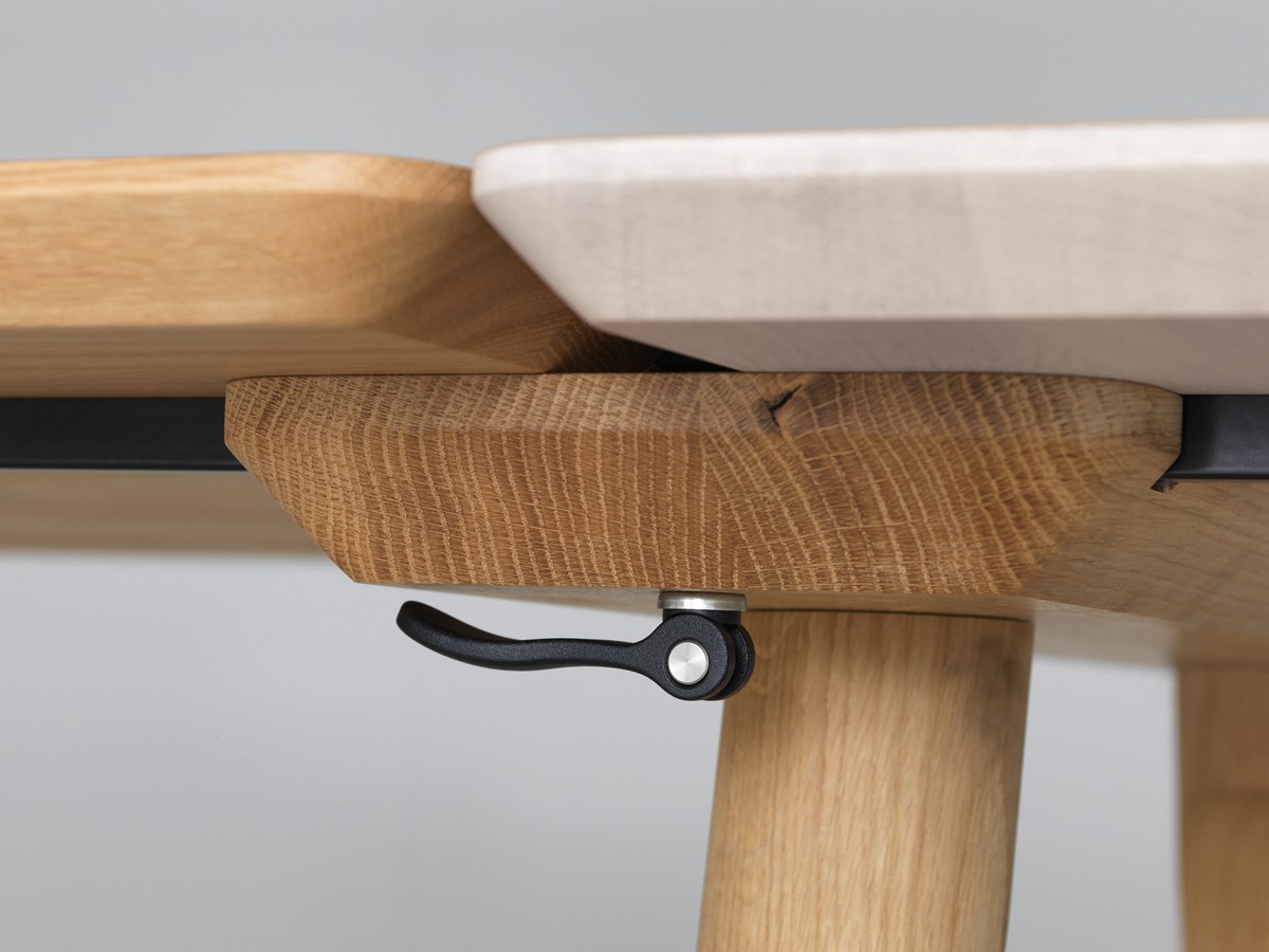 Extendable Table buy the zeitraum rail extendable dining table at nest.co.uk Extendable Table buy the zeitraum rail extendable dining table at nest.co.uk