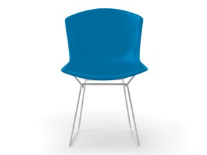 Knoll Bertoia Plastic Side Chair - White Base
