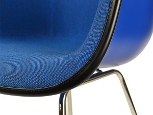 Ex-Display Vitra DAX Eames Plastic Armchair - Fully Upholstered