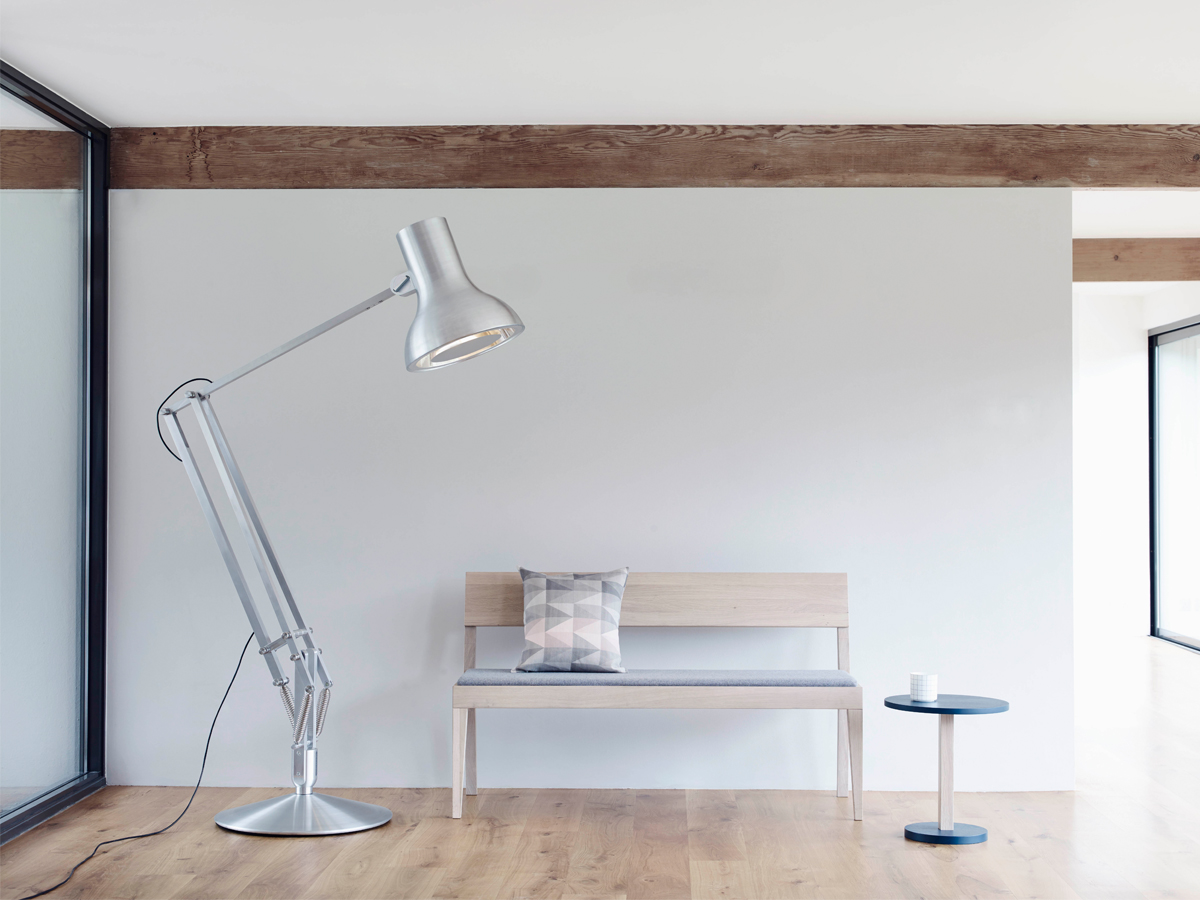 anglepoise giant floor lamp