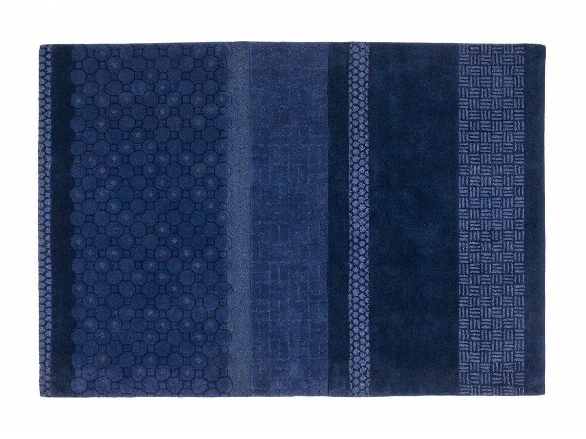 nanimarquina Jie Rug Blue