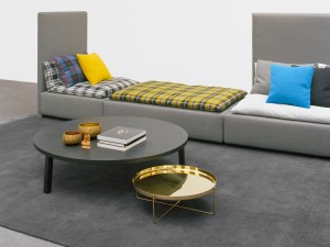 E15 CM05 Habibi Side Table Brass