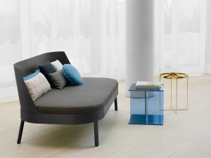 E15 CM05 Habibi Side Table Brass