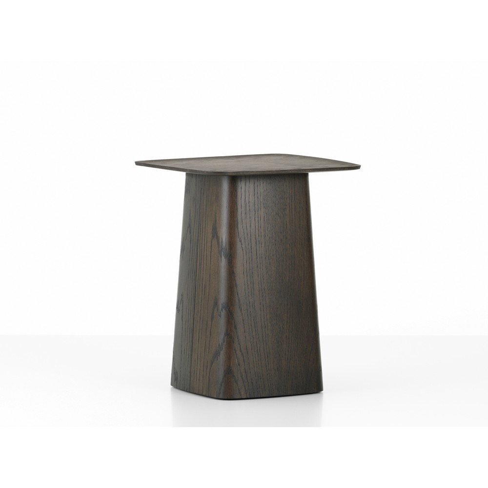 Buy the Vitra Wooden Side Table Dark Oak at nest.co.uk