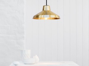Northern Evergreen Pendant Light - Brass
