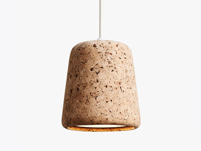Buy the New Works Material Pendant Light Cork at Nest.co.uk