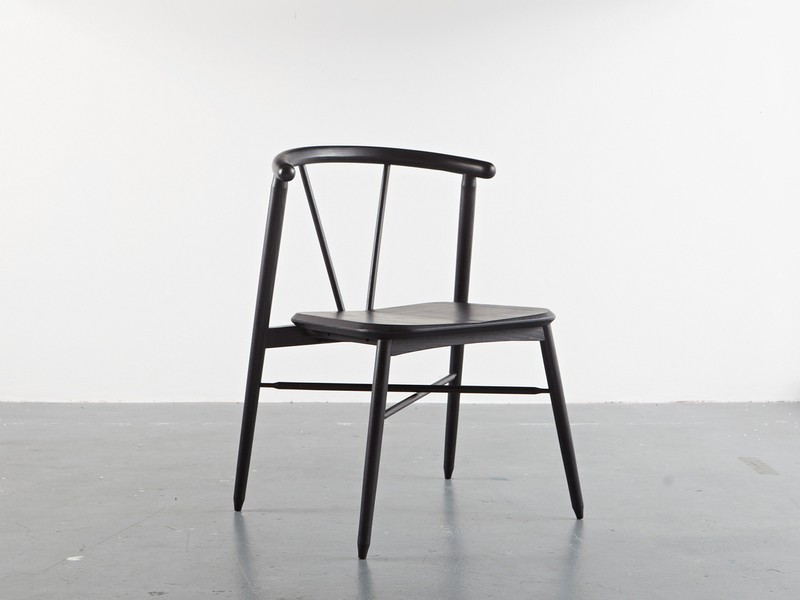 Buy the &Then Josefine Dining Chair Black Ash Edition at nest.co.uk