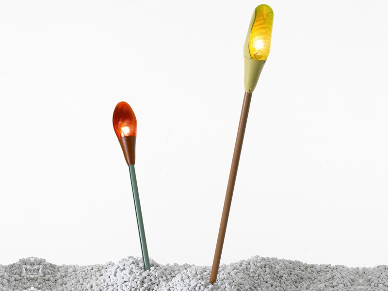 Luceplan Pod Lens Outdoor Floor Lamp