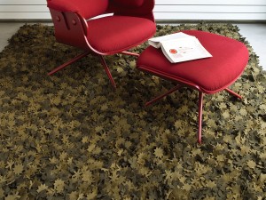 nanimarquina Little Field of Flowers Rug - Green